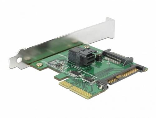 Delock Card PCI Express x4 U.2 NVMe 1x SFF-8643 + 1x SFF-8639 | 89922